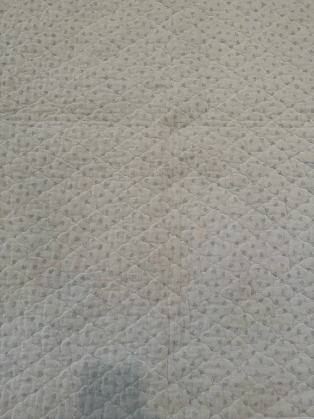 Baby Quilted Blanket in Pastel Multicolor